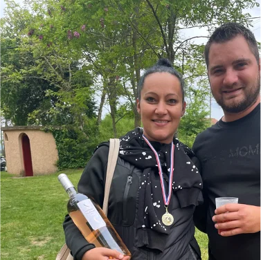 gagnants but d'honneur mai 2024 Charnay Pétanque