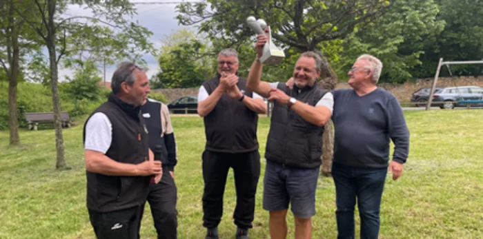 gagnants but d'honneur mai 2024 Charnay Pétanque