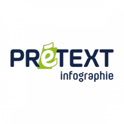 logo de l'entreprise Prétext infographie à Bagnols