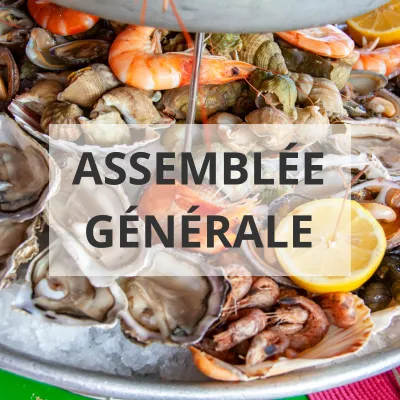 Plateau de fruits de mer pour assemblée générale de Charnay Pétanque